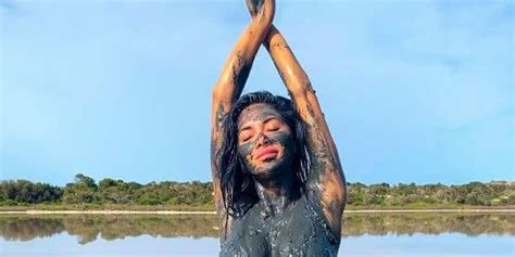 nicole scherzinger nude|Nicole Scherzinger looks basically naked in mud covered pics